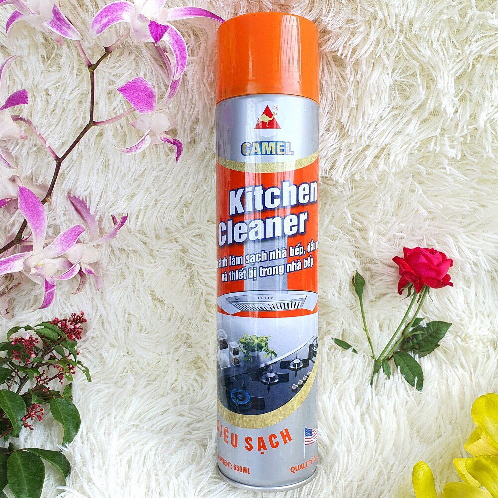 Bình Xịt Tẩy Rửa Nhà Bếp Đa Năng Camel Chai Lớn 650Ml
