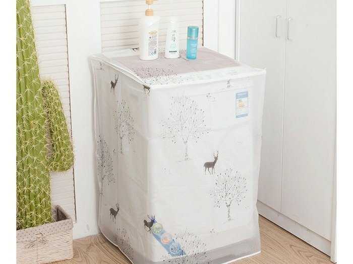 Áo Trùm Máy Giặt PEVA Cửa Trên 56x54x86cm