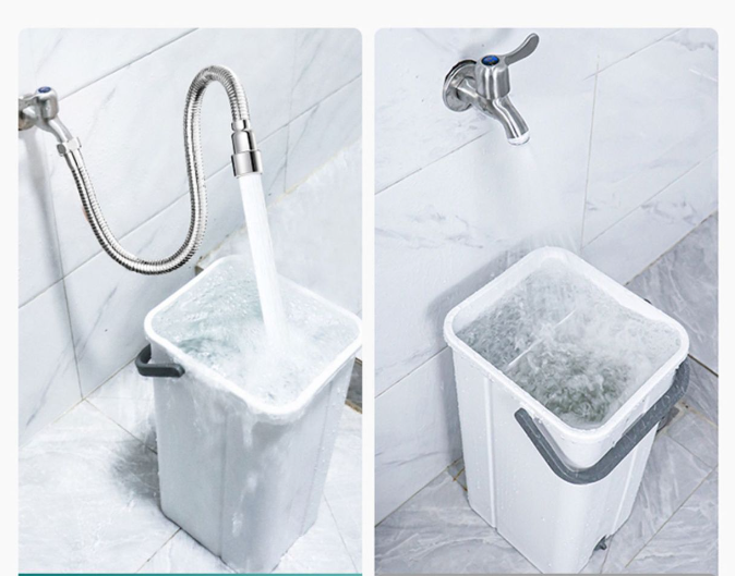 Vòi Nước Bằng Thép Không Gỉ Ống Nối Dài Phổ 720 Độ Xoay Và Uốn Cong Tùy Thích