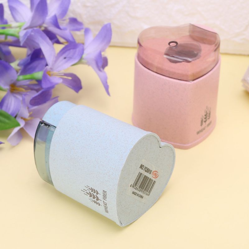 Hộp Đựng Tăm Lúa Mạch Hình Trái Tim