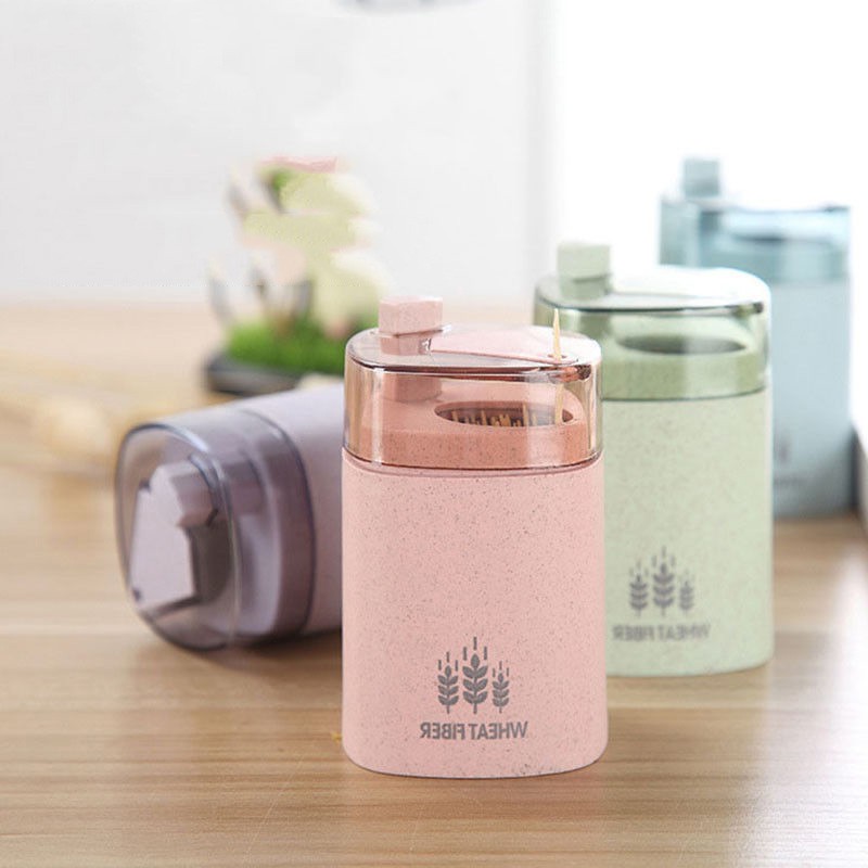 Hộp Đựng Tăm Lúa Mạch Hình Trái Tim