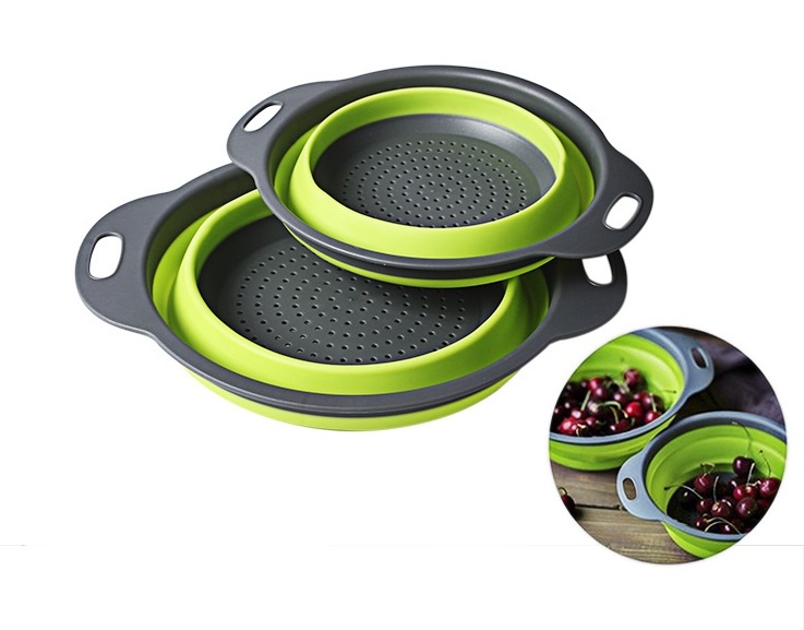Combo 2 Rổ Xếp Gọn Hình Tròn (1 Lớn + 1 Nhỏ) Combo 2 Rổ Xếp Gọn Hình Tròn (1 Lớn + 1 Nhỏ)
