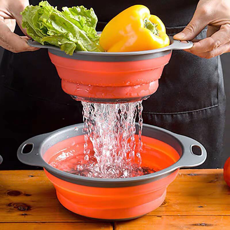 Combo 2 Rổ Xếp Gọn Hình Tròn (1 Lớn + 1 Nhỏ) Combo 2 Rổ Xếp Gọn Hình Tròn (1 Lớn + 1 Nhỏ)