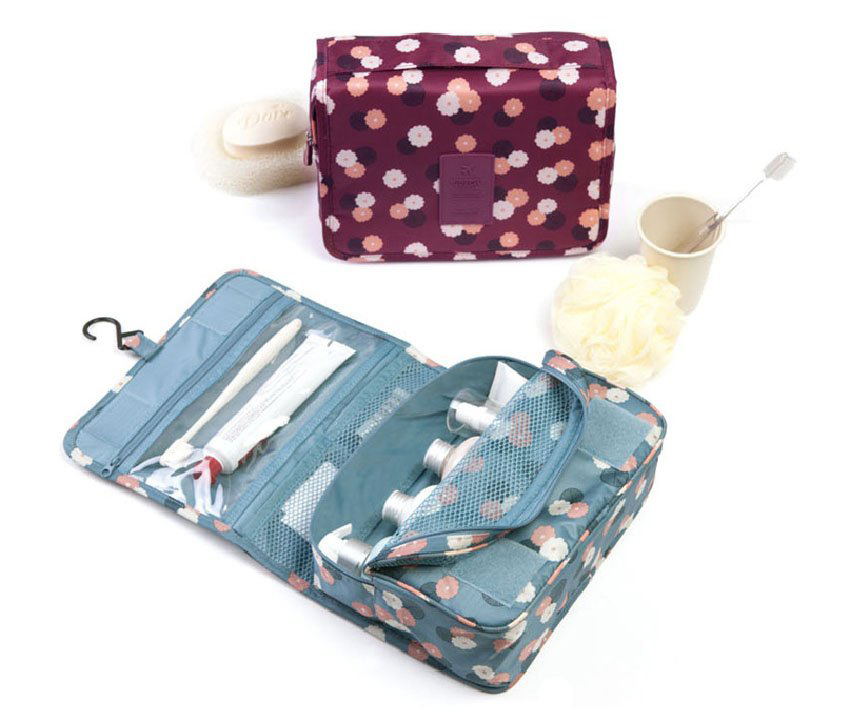 Túi Đựng Mỹ Phẩm Gấp Gọn Toiletry Pouch Tiện Dụng Khi Đi Du Lịch Cắm Trại