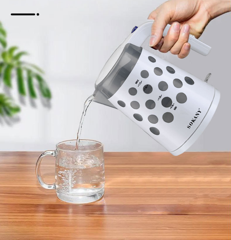 Ấm Đun Siêu Tốc Sokany 1621 - 1.7L