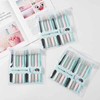 Combo 10 Bàn Chải Đánh Răng 18cm Combo 10 Bàn Chải Đánh Răng 18cm