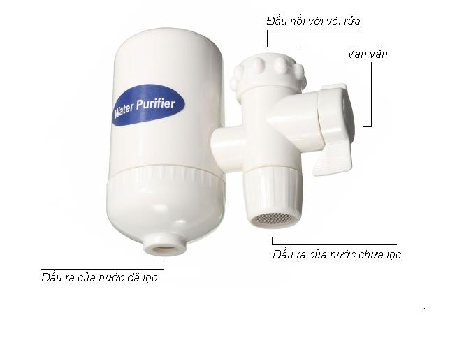 Bộ Lọc Nước Tại Vòi Lõi Lọc 4 Tầng Sws Cao Cấp
