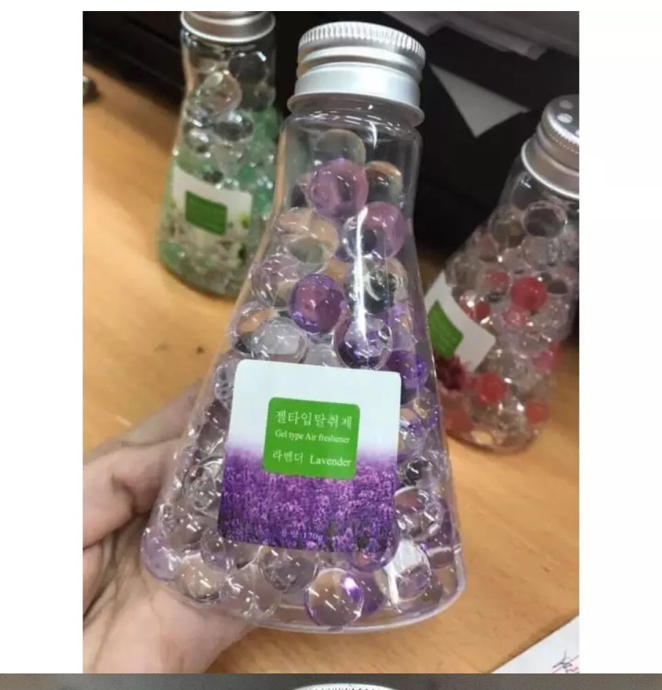 Sáp Thơm Dạng Hạt Trong Suốt Hàn Quốc 170G (Chai Bầu Bằng Thuỷ Tinh) Sáp Thơm Dạng Hạt Trong Suốt Hàn Quốc 170G (Chai Bầu Bằng Thuỷ Tinh)