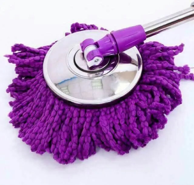 Cây Lau Nhà Rời Xoay 360 Độ Cán Inox Mâm Inox Tiện Dụng