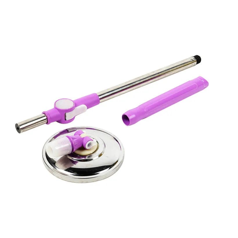 Cây Lau Nhà Rời Xoay 360 Độ Cán Inox Mâm Inox Tiện Dụng