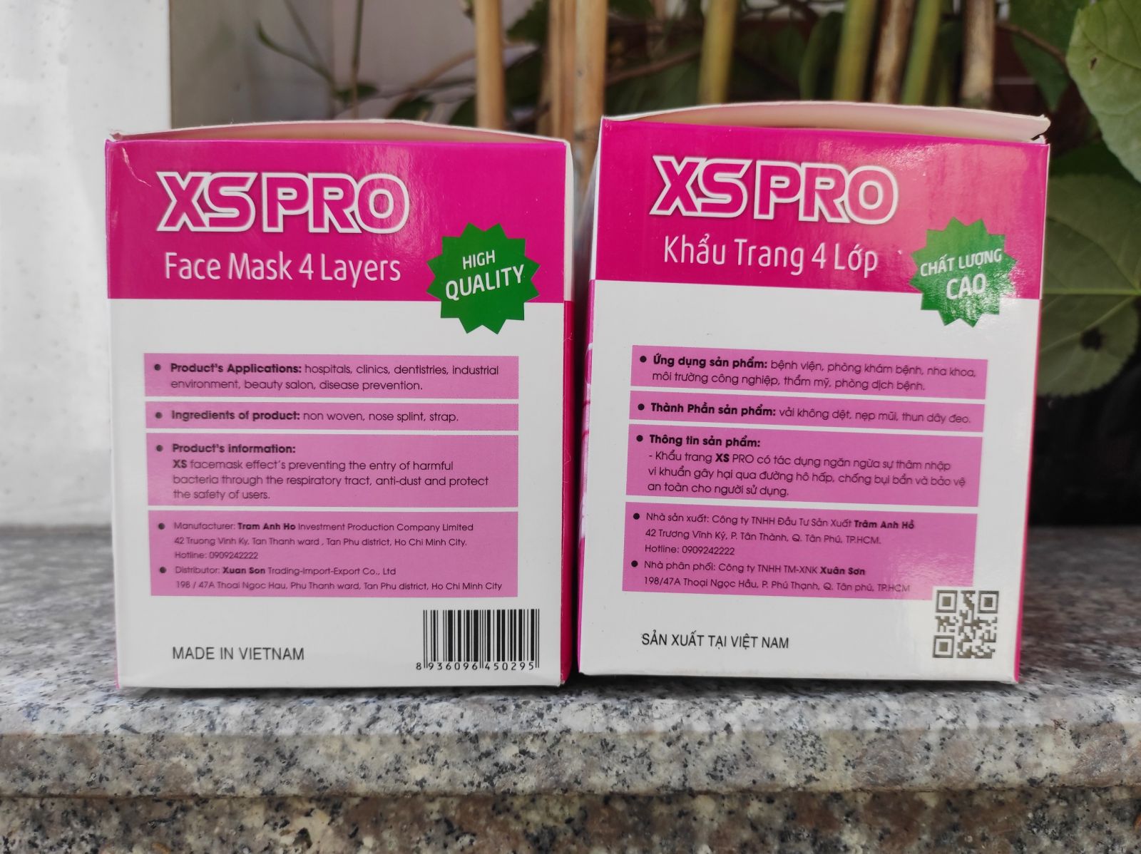 Khẩu Trang Y Tế XSPro - HỒNG Khẩu Trang Y Tế XSPro - HỒNG