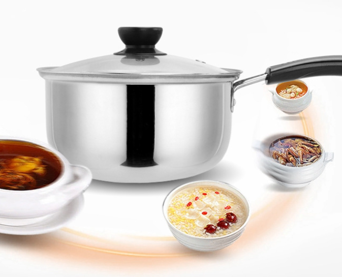 Bộ 3 Nồi Inox Có Có Nắp Đậy Và Tay Cầm Tiện Dụng Bộ 3 Nồi Inox Có Có Nắp Đậy Và Tay Cầm Tiện Dụng