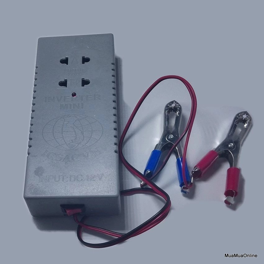 Bộ Đảo Điện Inverter 12V Ra 220V Công Suất 40W Bộ Đảo Điện Inverter 12V Ra 220V Công Suất 40W