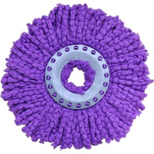 Cây Lau Nhà Xoay 360 Độ Cán Inox Mâm Inox Tiện Dụng Kèm Bông Lau