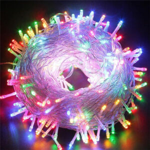 Dây Đèn Led Chớp Nhiều Màu Dài 100M Chống Nước Tiện Dụng