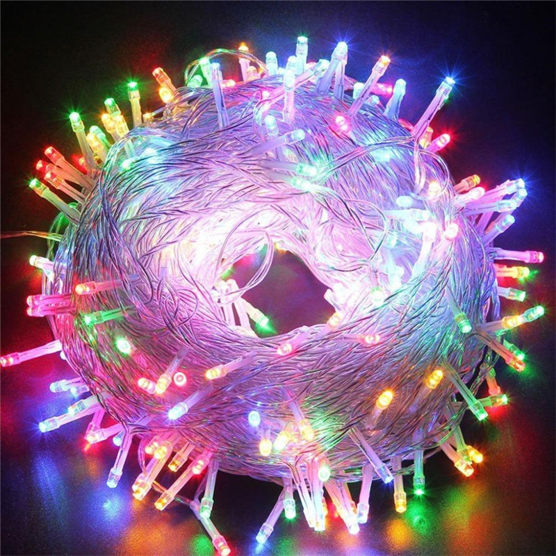 Dây Đèn Led Chớp Nhiều Màu 100M Chống Nước Dây Đèn Led Chớp Nhiều Màu 100M Chống Nước