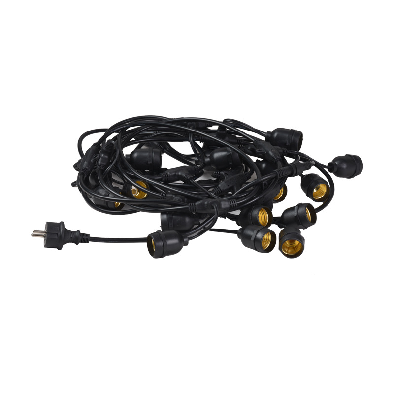 Dây Đui Đèn Ngoài Trời 10M 15 Đui (Chưa Kèm Bóng) Dây Đui Đèn Ngoài Trời 10M 15 Đui (Chưa Kèm Bóng)