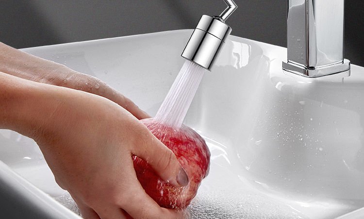 Đầu Nối Vòi Nước, Đầu Vòi Rửa Bát Tăng Áp Đa Năng Thông Minh Xoay 720 Độ Đầu Nối Vòi Nước, Đầu Vòi Rửa Bát Tăng Áp Đa Năng Thông Minh Xoay 720 Độ