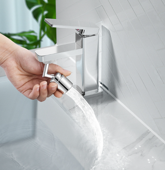 Đầu Nối Vòi Nước, Đầu Vòi Rửa Bát Tăng Áp Đa Năng Thông Minh Xoay 720 Độ Đầu Nối Vòi Nước, Đầu Vòi Rửa Bát Tăng Áp Đa Năng Thông Minh Xoay 720 Độ