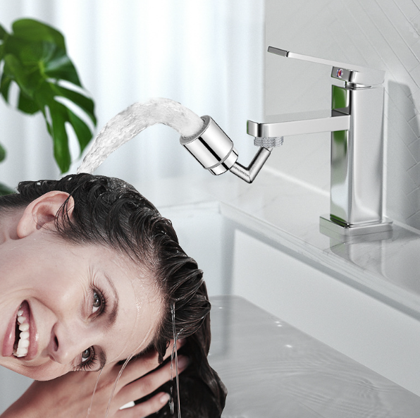 Đầu Nối Vòi Nước, Đầu Vòi Rửa Bát Tăng Áp Đa Năng Thông Minh Xoay 720 Độ Đầu Nối Vòi Nước, Đầu Vòi Rửa Bát Tăng Áp Đa Năng Thông Minh Xoay 720 Độ