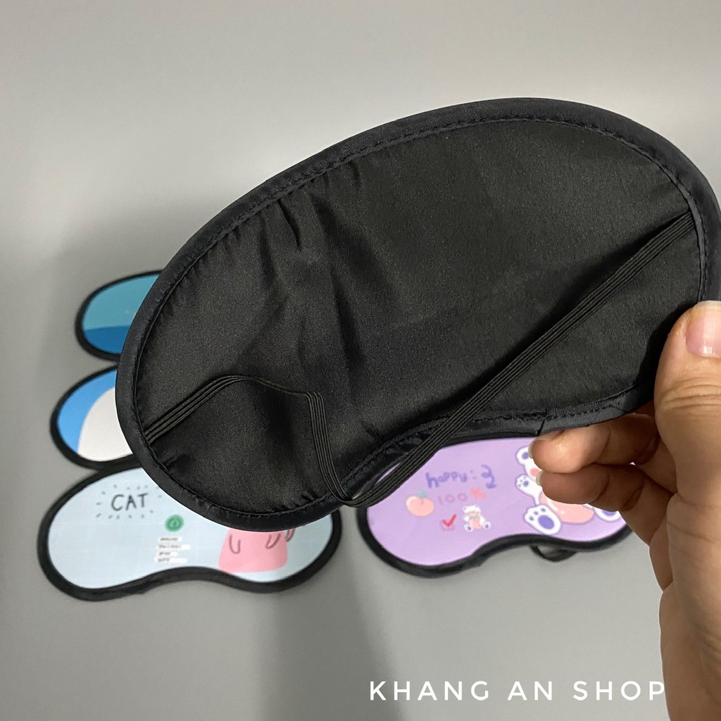 Bịt Che Mắt Đi Xe Máy Bay Dễ Ngủ Hoạ Tiết Dễ Thương Bịt Che Mắt Đi Xe Máy Bay Dễ Ngủ Hoạ Tiết Dễ Thương