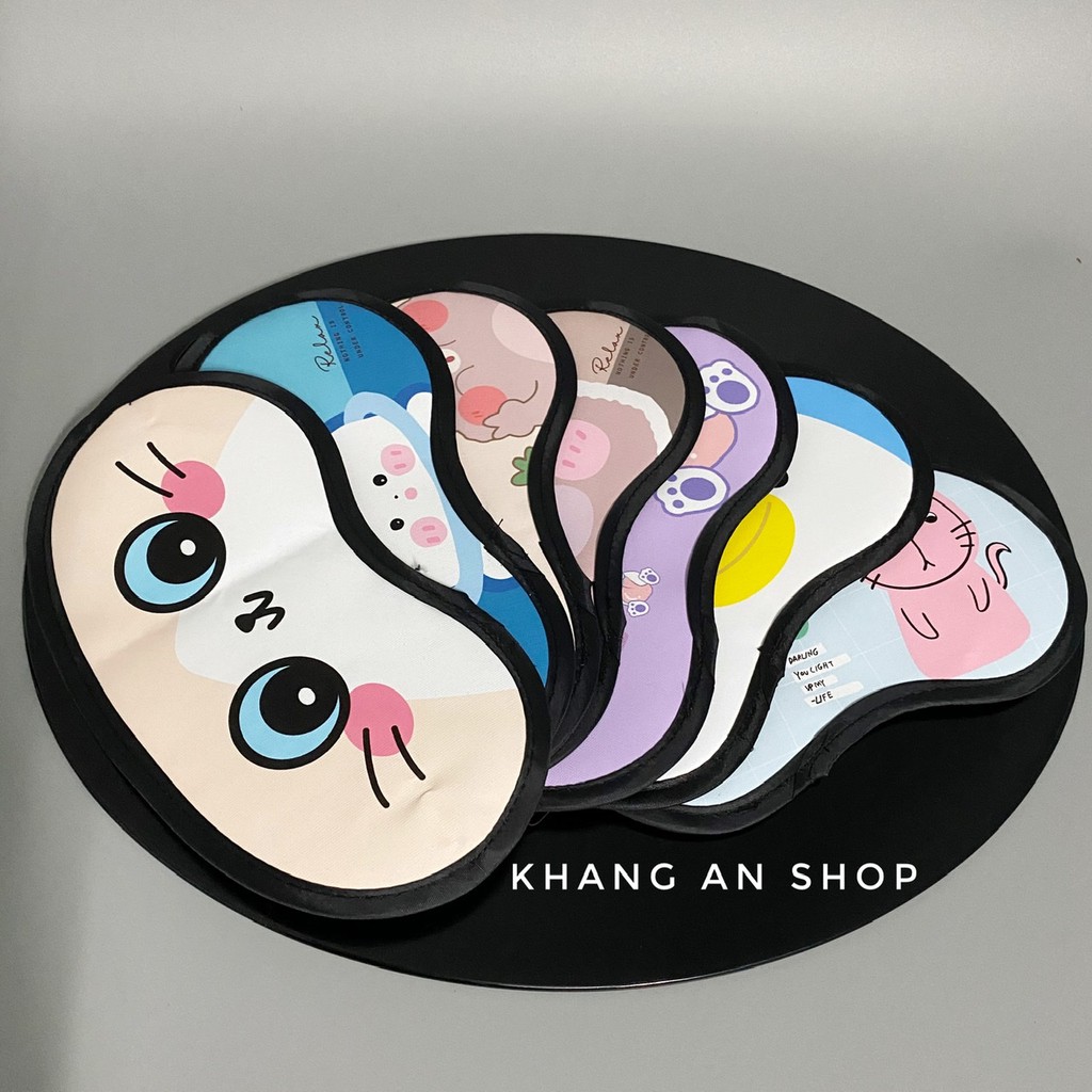 Bịt Che Mắt Đi Xe Máy Bay Dễ Ngủ Hoạ Tiết Dễ Thương Bịt Che Mắt Đi Xe Máy Bay Dễ Ngủ Hoạ Tiết Dễ Thương