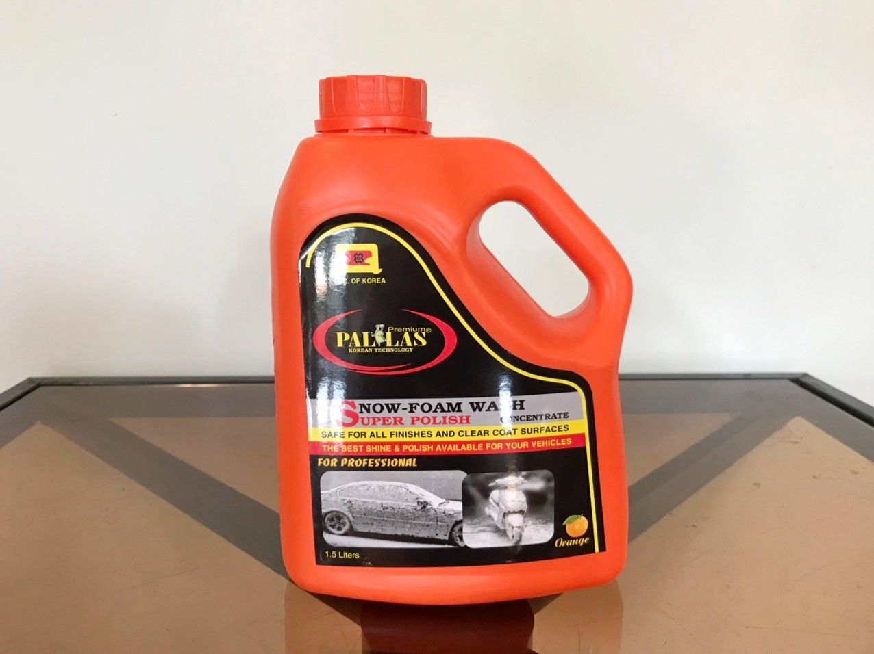 Nước Rửa Xe Bọt Tuyết Siêu Bóng Pallas 1500Ml
