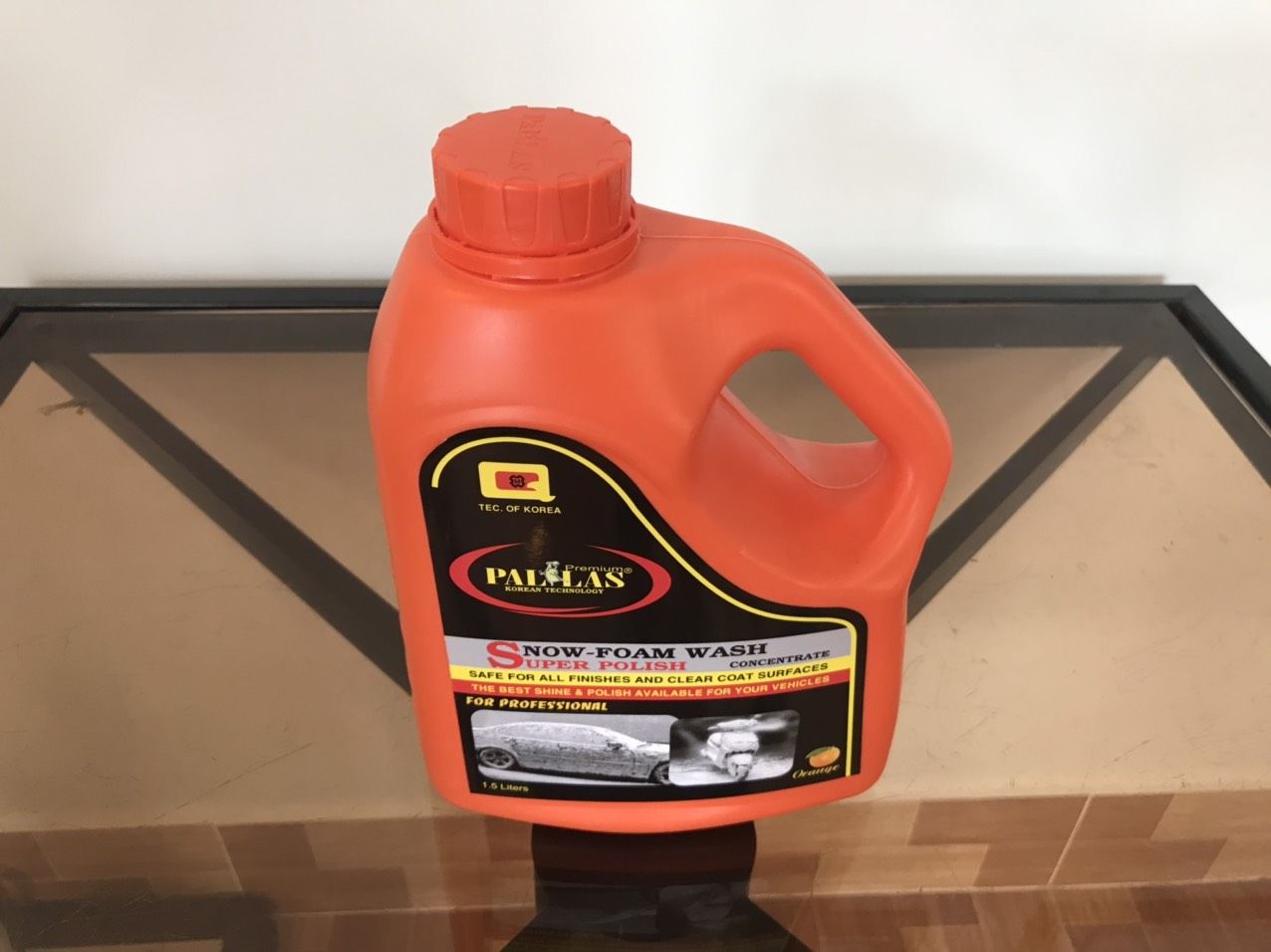 Nước Rửa Xe Bọt Tuyết Siêu Bóng Pallas 1500Ml