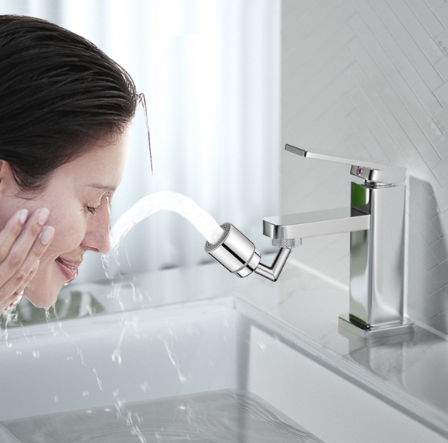 Đầu Nối Vòi Nước, Đầu Vòi Rửa Bát Tăng Áp Đa Năng Thông Minh Xoay 720 Độ Đầu Nối Vòi Nước, Đầu Vòi Rửa Bát Tăng Áp Đa Năng Thông Minh Xoay 720 Độ