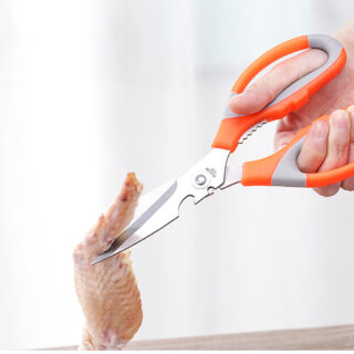 Kéo Cắt Đa Năng K-024 Màu Cam 5 Trong 1 Tiện Lợi