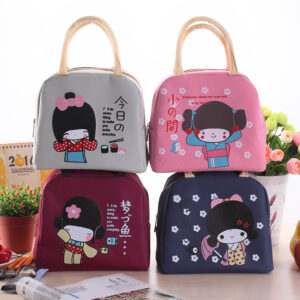 Túi Giữ Nhiệt Hình Cô Gái Nhật 22cm