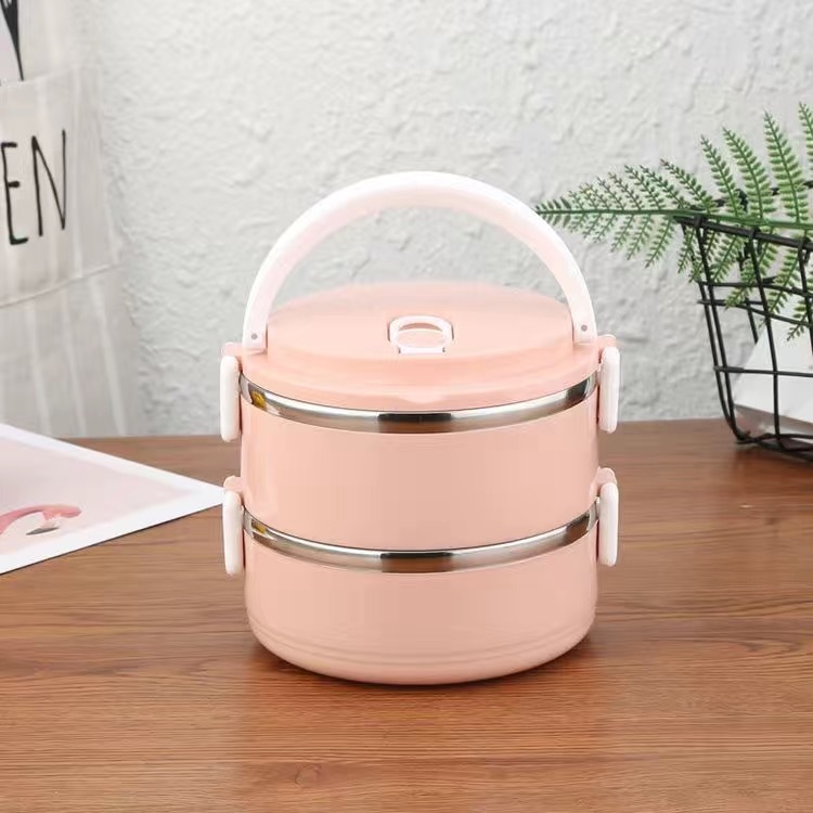 Hộp Đựng Cơm Lúa Mạch 2 Tầng Lõi Inox Cao Cấp Hộp Đựng Cơm Lúa Mạch 2 Tầng Lõi Inox Cao Cấp