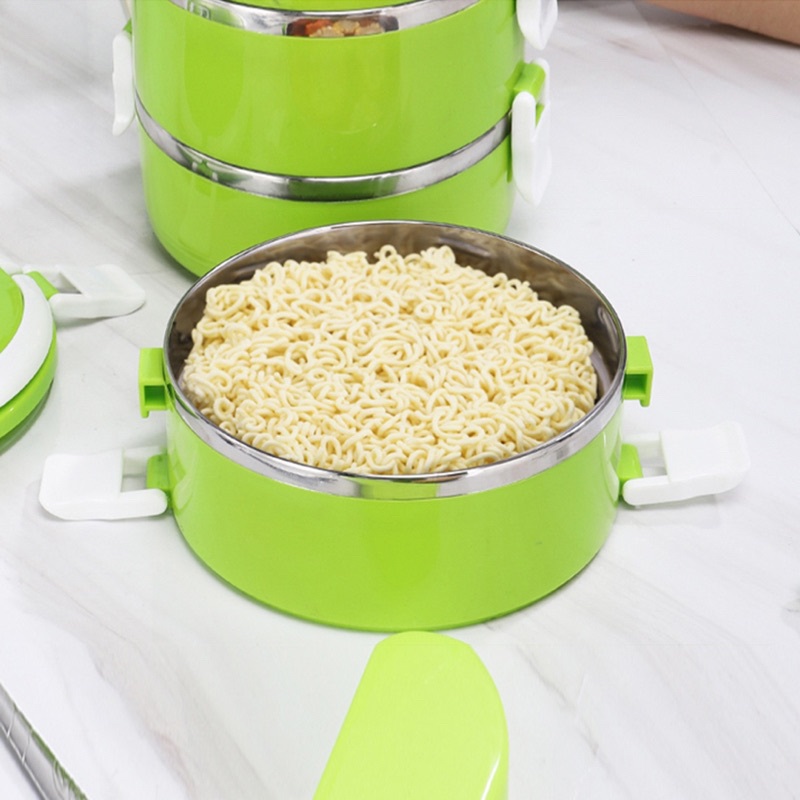 Hộp Đựng Cơm Lúa Mạch 2 Tầng Lõi Inox Cao Cấp Hộp Đựng Cơm Lúa Mạch 2 Tầng Lõi Inox Cao Cấp