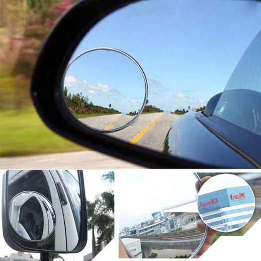 Gương Chiếu Hậu Gắn Gương Cho Xe Tải Xe Bus Loại Lớn Góc Rộng Siêu Nét Cao Cấp - 3R030-75mm