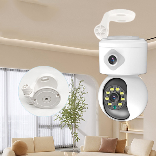 Camera Ip Wifi Trong Nhà Yoosee Qs415 8Mpx 2 Màn Hình