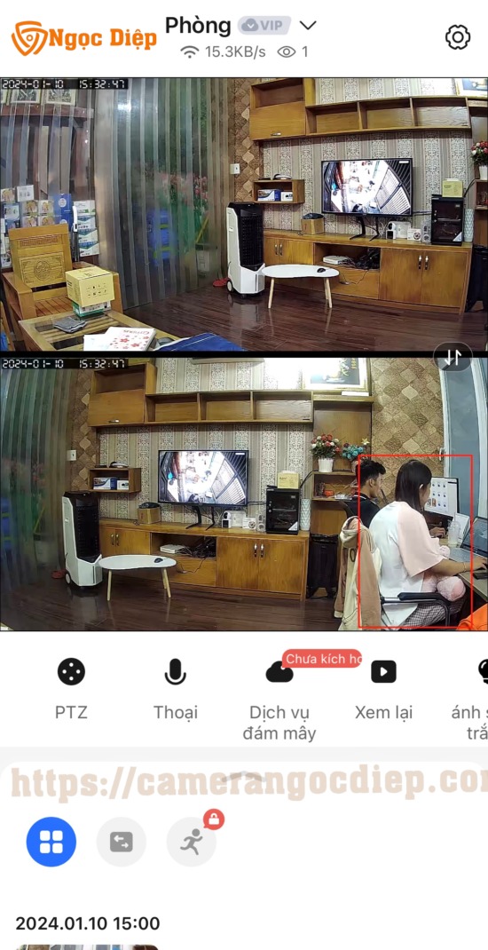 Camera Ip Wifi Trong Nhà Yoosee Ys08B 6Mpx 8 Led 2 Khung Hình