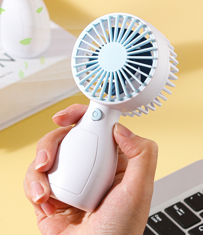 Quạt Mini Cầm Tay Dễ Thương Sạc Usb Tiện Dụng