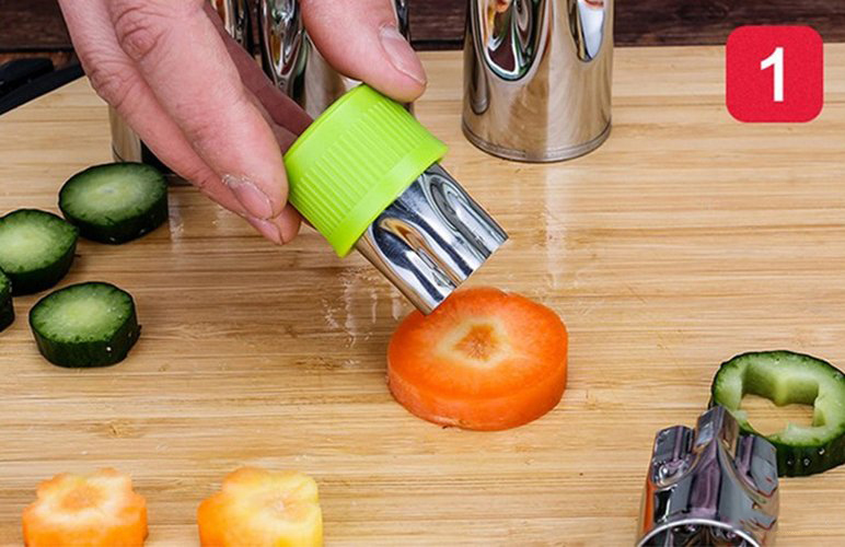 Bộ Dụng Cụ Cắt Tỉa Rau Củ Quả 8 Món Tiện Dụng