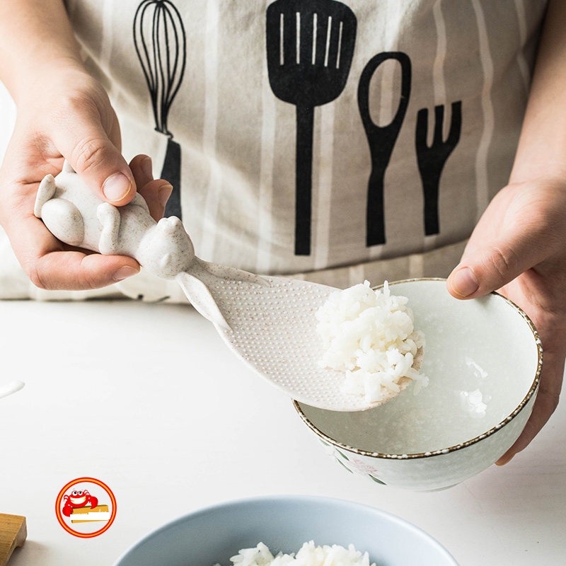 Vá Xới Cơm Lúa Mạch Hình Thỏ