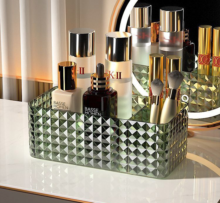 Hộp Khăn Kim Cương Có Khay Đựng Vật Dụng Hộp Khăn Kim Cương Có Khay Đựng Vật Dụng