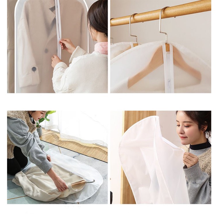 Túi Bọc Quần Áo Trong Suốt Chống Bụi 60 X 80Cm Túi Bọc Quần Áo Trong Suốt Chống Bụi 60 X 80Cm