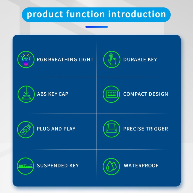 Bàn Phím Cơ Có Dây Cao Cấp Forev Fv-Q301 Bàn Phím Cơ Có Dây Cao Cấp Forev Fv-Q301