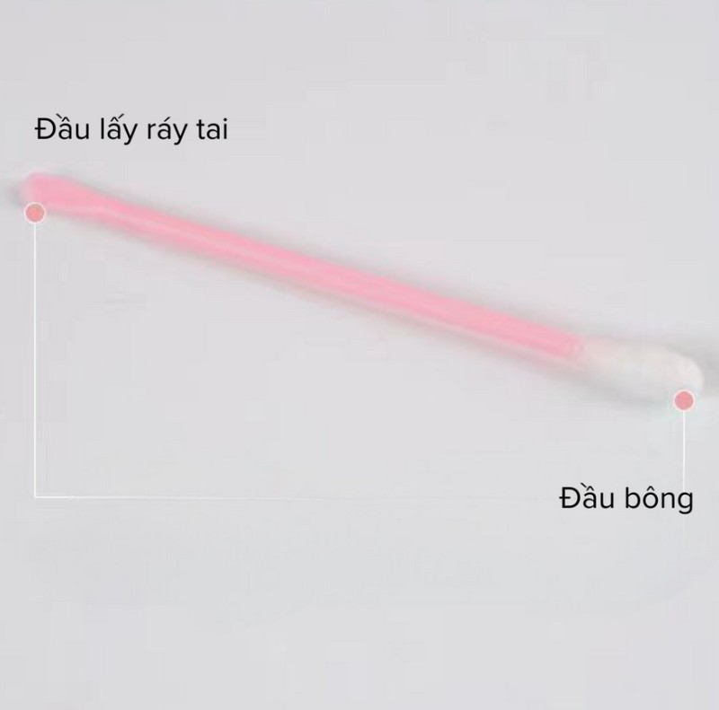 Hộp 100 Bông Tăm Có Đầu Lấy Ráy Tai Tiện Dụng Hộp 100 Bông Tăm Có Đầu Lấy Ráy Tai Tiện Dụng