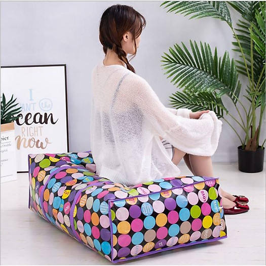 Túi Bạt Dứa Đựng Đồ Quần Áo Du Lịch Gấp Gọn Cỡ Size Lớn 80Cm Túi Bạt Dứa Đựng Đồ Quần Áo Du Lịch Gấp Gọn Cỡ Size Lớn 80Cm