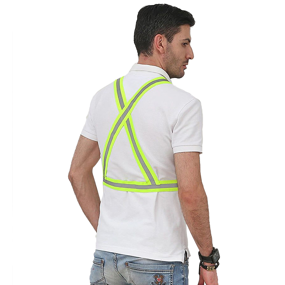 Áo Dây Phản Quang Bảo Hộ Lao Động Với Dây Thun Đàn Hồi