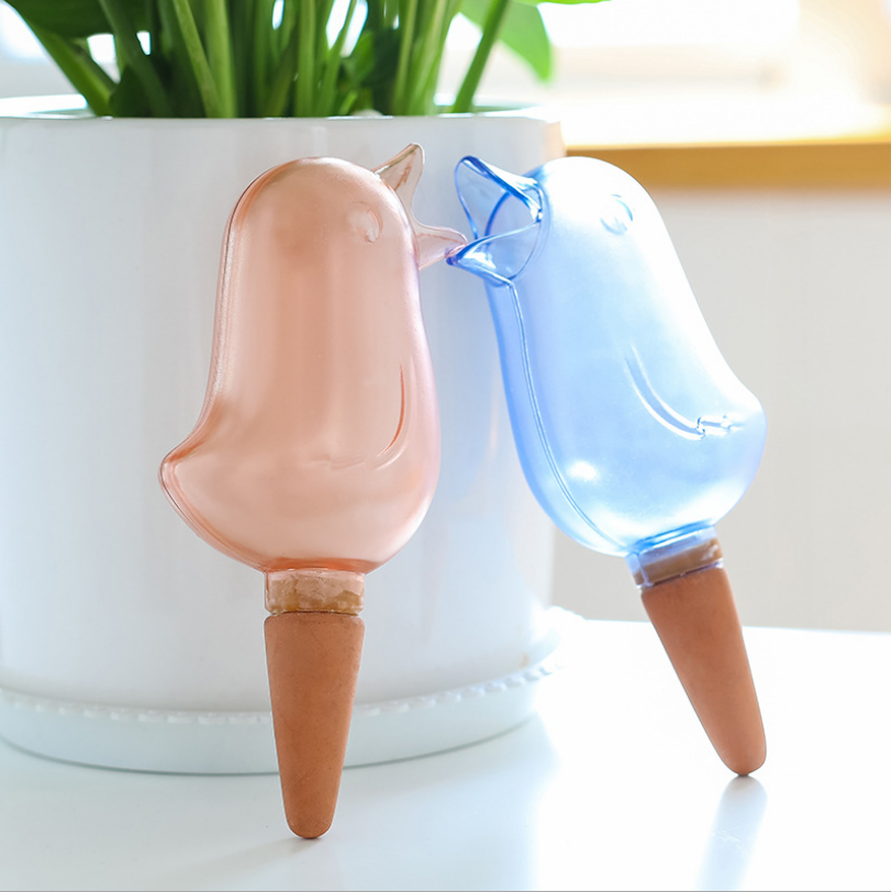 Dụng Cụ Tưới Cây Tự Động Hình Dạng Con Chim Màu Trong Suốt
