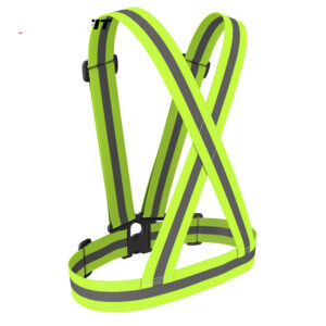 Áo Dây Phản Quang Bảo Hộ Lao Động Với Dây Thun Đàn Hồi Freesize