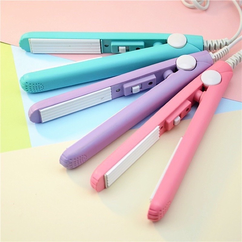 Máy Bấm Tóc Mini Tạo Kiểu Nhỏ Gọn Màu Sắc Dễ Thương