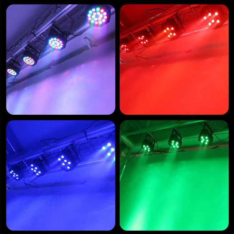 Đèn Led Chiếu Laser Sân Khấu 18 Led Màu Sắc đẹp
