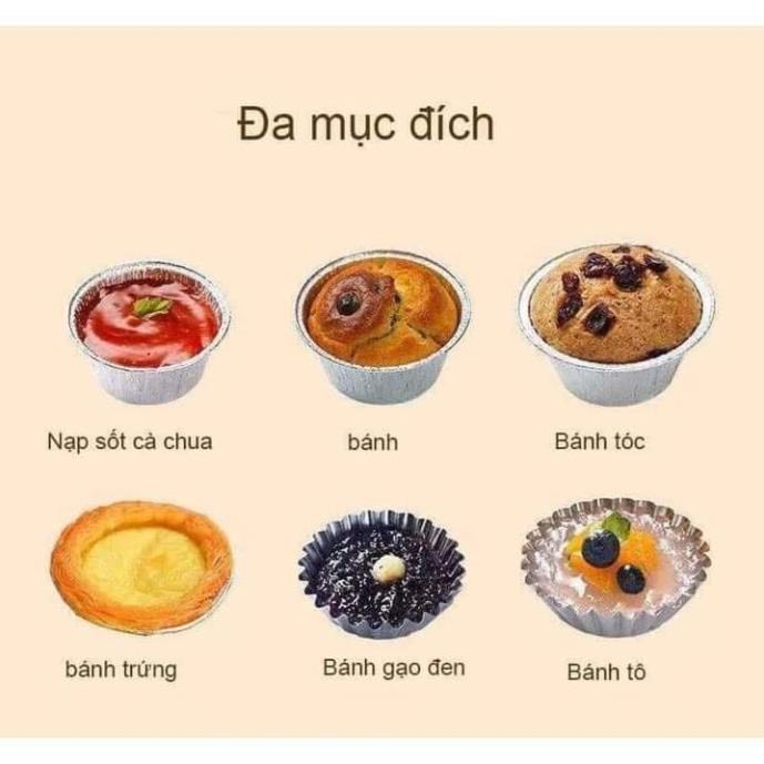 Bọc 100 Bát Nước Giấy Bạc Làm Bánh Bọc 100 Bát Nước Giấy Bạc Làm Bánh